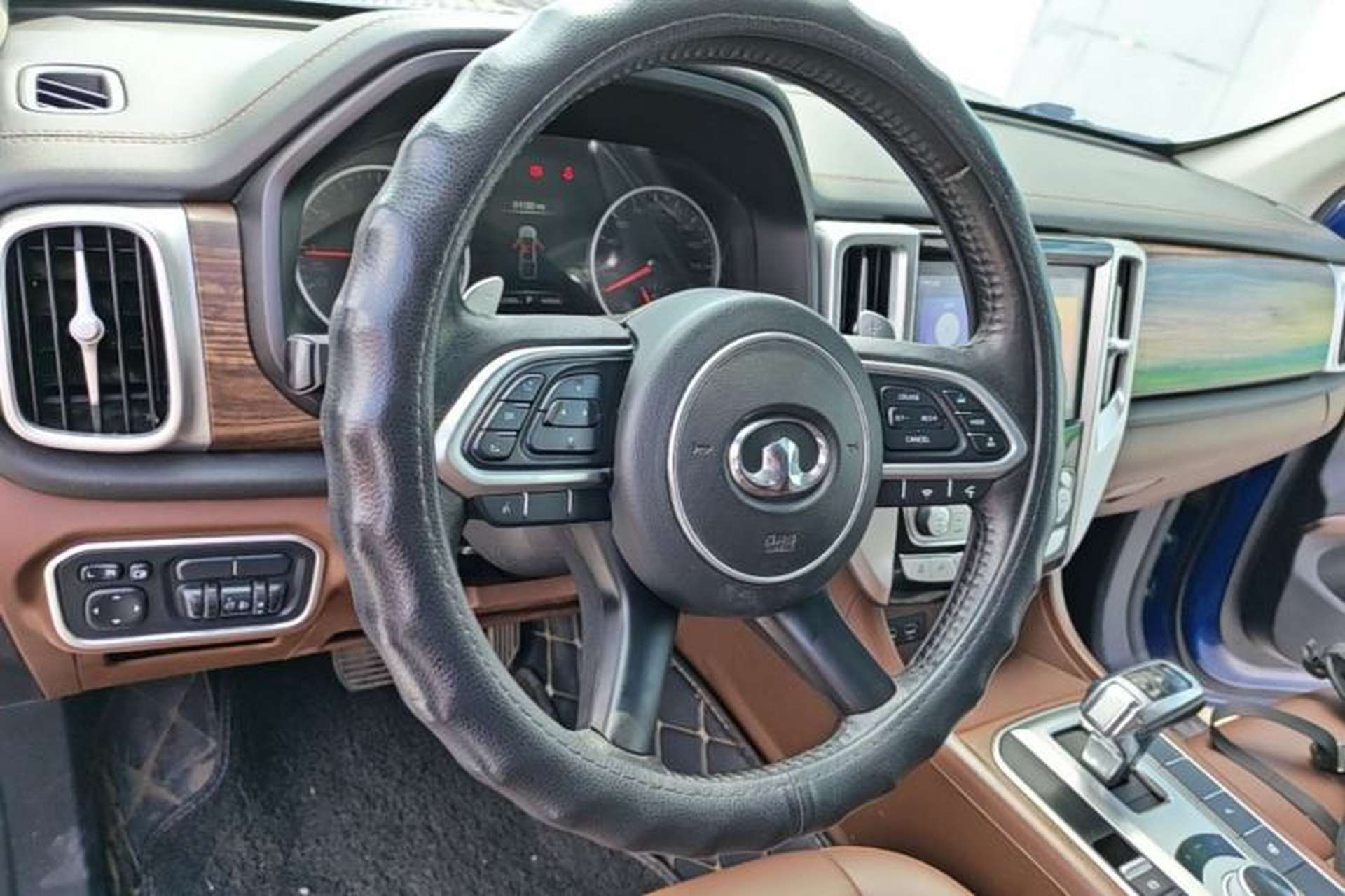 Used Great Wall Poer 2019 2.0T Automatic Gasoline 4x4 Sport Edition GW4C20B Steering Wheel