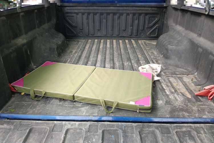 Used Great Wall Poer 2019 2.0T Commercial Version Manual Diesel 4x4 Elite Long-Box GW4D20M Trunk