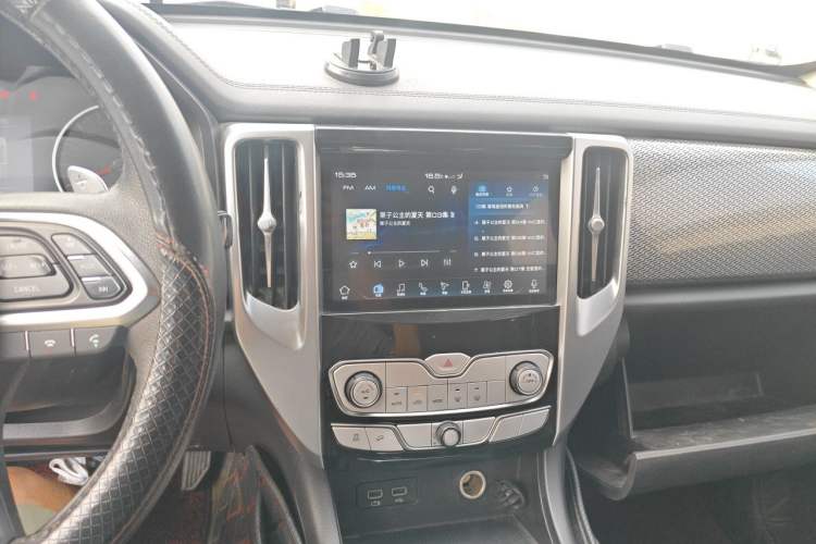 Used Great Wall Poer 2019 2.0T Automatic Gasoline Two-Wheel Drive Comfort Edition GW4C20B Audio And AC Panel