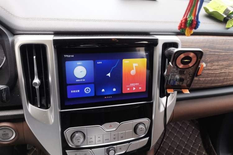 Used Great Wall Poer 2019 2.0T Automatic Gasoline 4x4 Sport Edition GW4C20B Audio And AC Panel