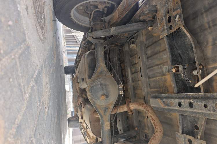 Used Great Wall Poer 2019 2.0T Commercial Version Manual Diesel 4x4 Elite Long-Box GW4D20M Chassis Rear