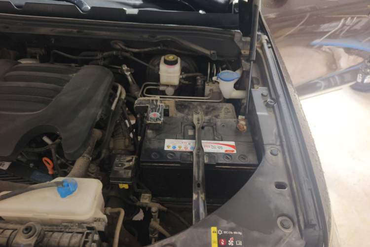 Used Great Wall Poer 2019 2.0T Commercial Version Manual Diesel 4x4 Elite Long-Box GW4D20M Engine Bay Left