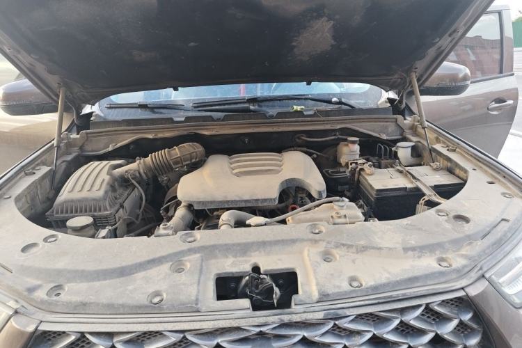 Used Great Wall Poer 2019 2.0T Commercial Version Manual Diesel Two-Wheel Drive Elite Standard Box GW4D20M Engine Bay