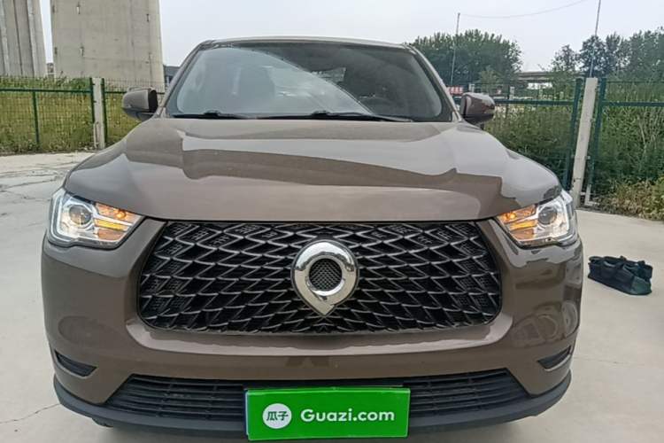 Used Great Wall Poer 2019 2.0T Commercial Version Automatic Gasoline Two-Wheel Drive Elite Trim with Long Bed – GW4C20B Front