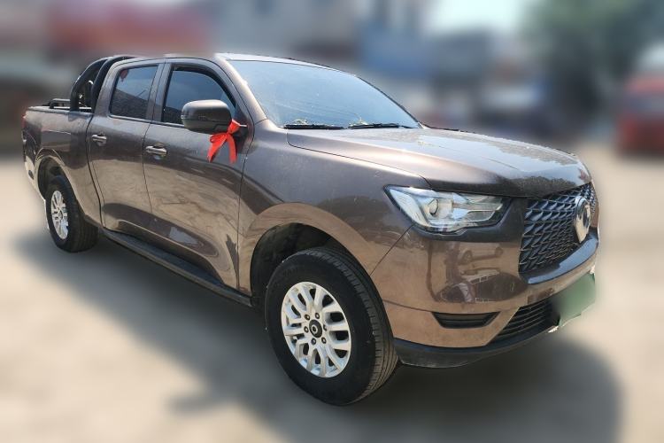Used Great Wall Poer 2019 2.0T Commercial Version Manual Diesel Two-Wheel Drive Elite Long-Box GW4D20M Front Right 45 Deg