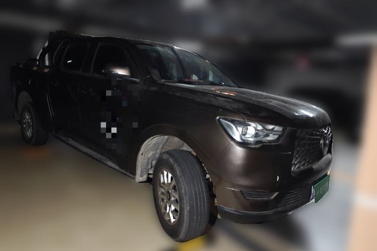 Used Great Wall Poer 2019 2.0T Commercial Version Automatic Gasoline Two-Wheel Drive Elite Trim with Long Bed – GW4C20B Front Right 45 Deg