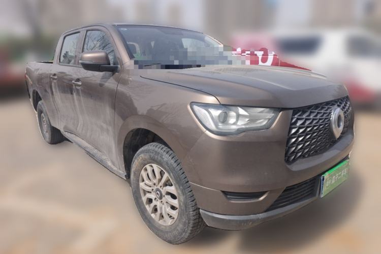 Used Great Wall Poer 2019 2.0T Commercial Version Manual Diesel 4x4 Elite Long-Box GW4D20M Front Right 45 Deg