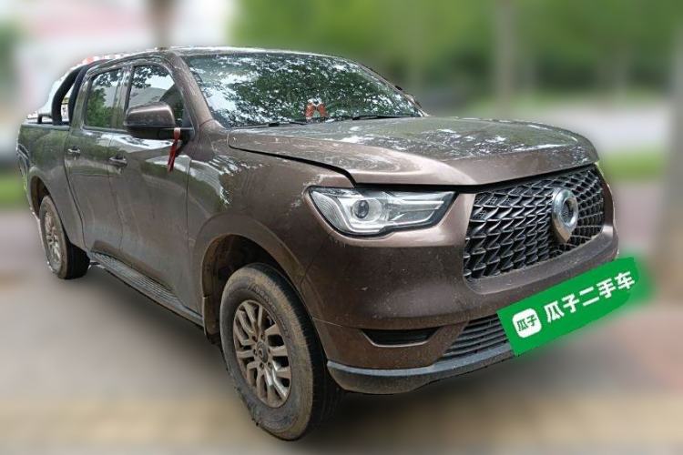Used Great Wall Poer 2019 2.0T Commercial Version Manual Diesel Two-Wheel Drive Elite Long-Box GW4D20M Front Right 45 Deg