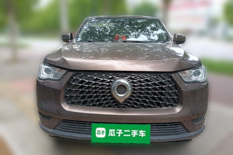 Used Great Wall Poer 2019 2.0T Commercial Version Manual Diesel Two-Wheel Drive Elite Long-Box GW4D20M Front