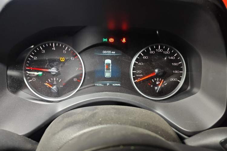 Used Great Wall Poer 2019 2.0T Commercial Version Automatic Gasoline Two-Wheel Drive Elite Trim with Long Bed – GW4C20B Instrument Cluster