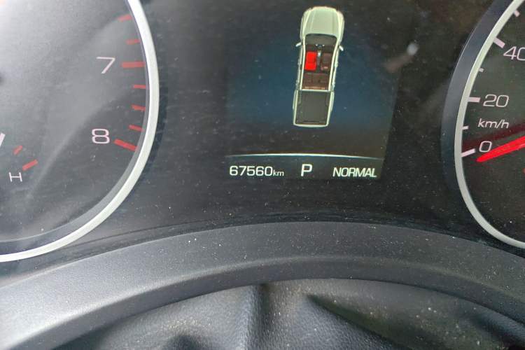 Used Great Wall Poer 2019 2.0T Automatic Gasoline 4x4 Sport Edition GW4C20B Odometer Close Up