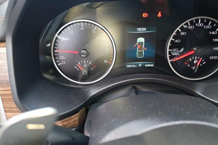 Used Great Wall Poer 2019 2.0T Automatic Gasoline 4x4 Sport Edition GW4C20B Odometer Close Up