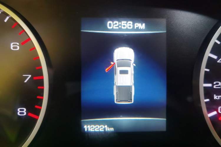Used Great Wall Poer 2019 2.0T Automatic Gasoline 4x4 Comfort Edition GW4C20B Odometer Close Up