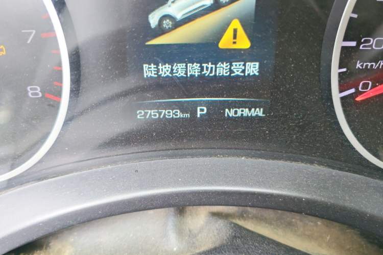 Used Great Wall Poer 2019 2.0T Automatic Gasoline Two-Wheel Drive Comfort Edition GW4C20B Odometer Close Up