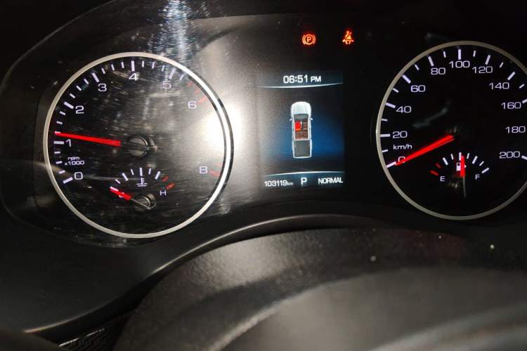Used Great Wall Poer 2019 2.0T Automatic Gasoline 4x4 Comfort Edition GW4C20B Odometer Close Up