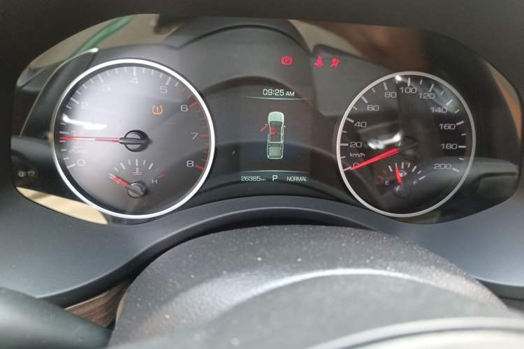 Used Great Wall Poer  Odometer Close Up