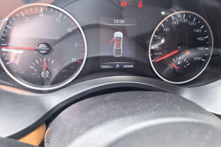 Used Great Wall Poer 2019 2.0T Automatic Gasoline 4x4 Sport Edition GW4C20B Odometer Close Up