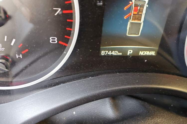 Used Great Wall Poer 2019 2.0T Automatic Gasoline Two-Wheel Drive Comfort Edition GW4C20B Odometer Close Up