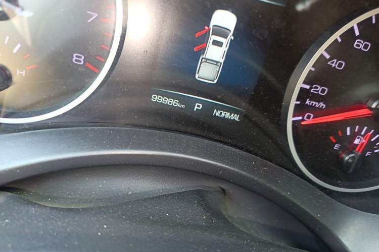Used Great Wall Poer 2019 2.0T Automatic Gasoline 4x4 Comfort Edition GW4C20B Odometer Close Up