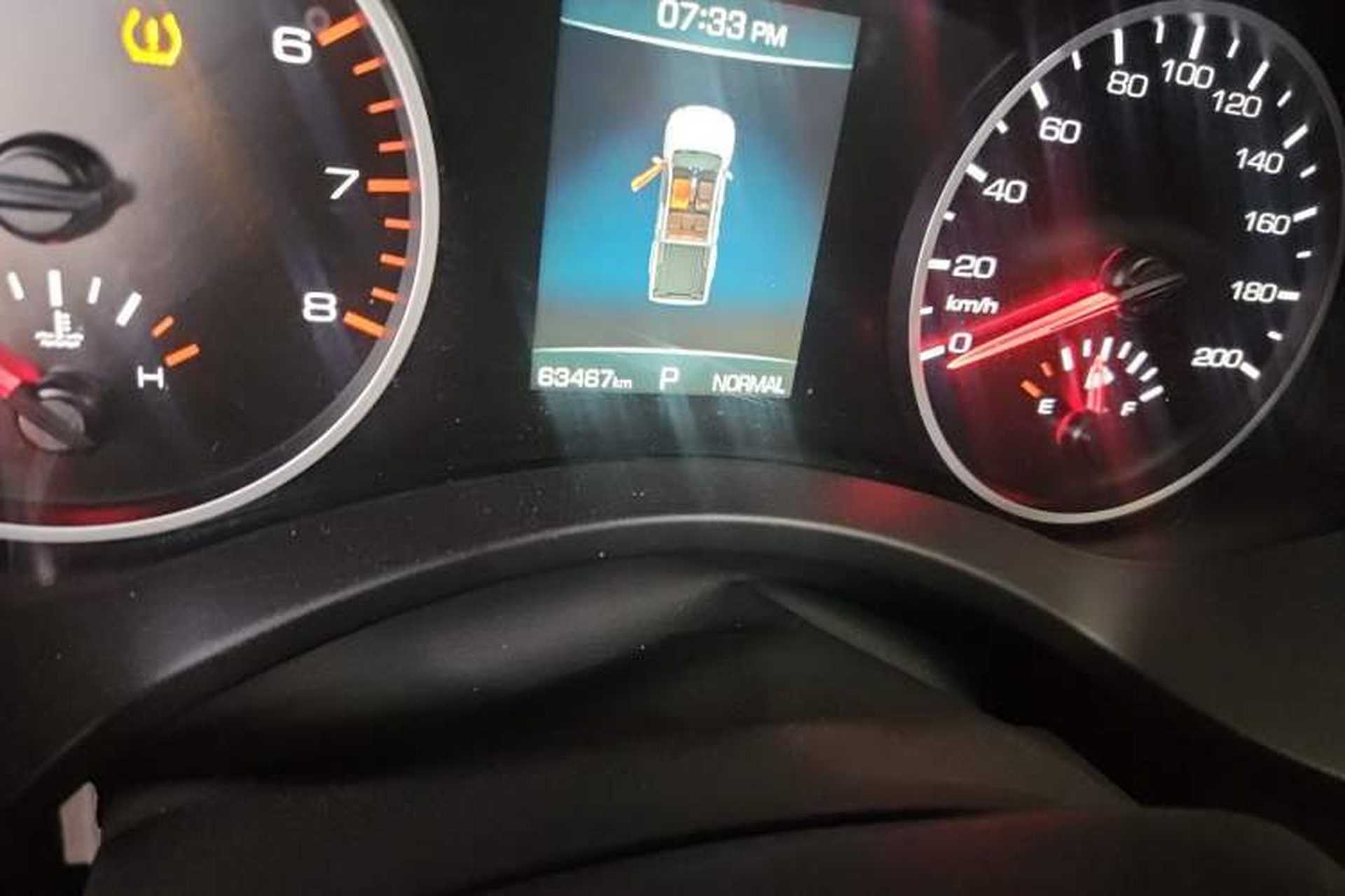 Used Great Wall Poer 2019 2.0T Automatic Gasoline 4x4 Comfort Edition GW4C20B Odometer Close Up