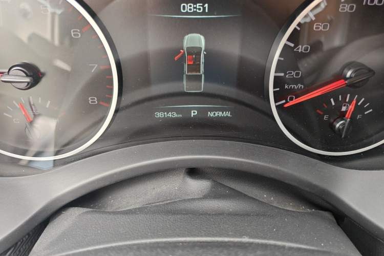 Used Great Wall Poer 2019 2.0T Automatic Gasoline Two-Wheel Drive Comfort Edition GW4C20B Odometer Close Up