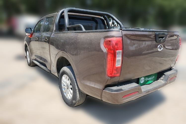 Used Great Wall Poer 2019 2.0T Commercial Version Manual Diesel Two-Wheel Drive Elite Long-Box GW4D20M Rear Left 45 Deg