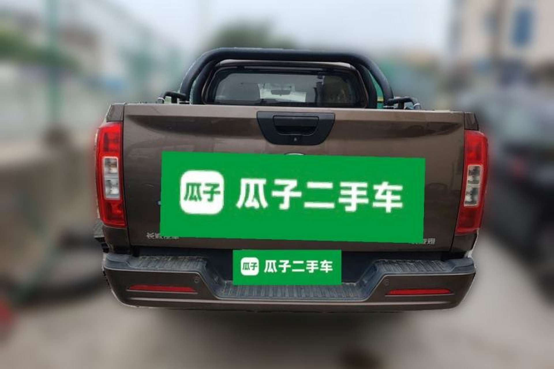 Used Great Wall Poer 2019 2.0T Commercial Version Automatic Gasoline Two-Wheel Drive Elite Trim with Long Bed – GW4C20B Rear