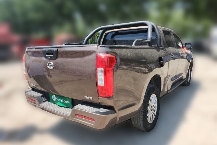 Used Great Wall Poer 2019 2.0T Commercial Version Manual Diesel Two-Wheel Drive Elite Long-Box GW4D20M Rear Right 45 Deg