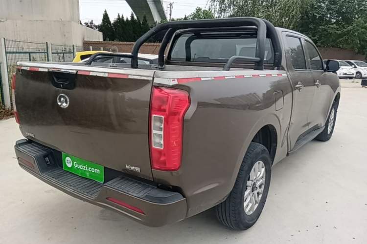 Used Great Wall Poer 2019 2.0T Commercial Version Automatic Gasoline Two-Wheel Drive Elite Trim with Long Bed – GW4C20B Rear Right 45 Deg