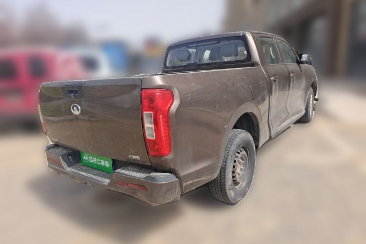 Used Great Wall Poer 2019 2.0T Commercial Version Manual Diesel 4x4 Elite Long-Box GW4D20M Rear Right 45 Deg