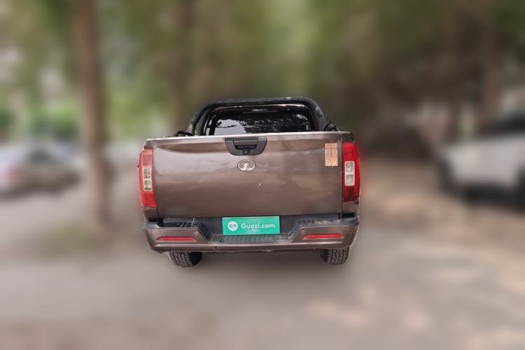 Used Great Wall Poer 2019 2.0T Commercial Version Manual Diesel 4x4 Elite Long-Box GW4D20M Rear