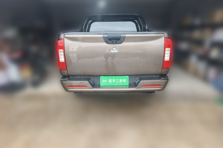 Used Great Wall Poer 2019 2.0T Commercial Version Manual Diesel 4x4 Elite Long-Box GW4D20M Rear