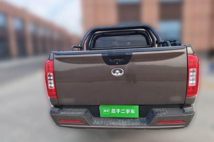 Used Great Wall Poer 2019 2.0T Commercial Version Manual Diesel Two-Wheel Drive Elite Standard Box GW4D20M Rear