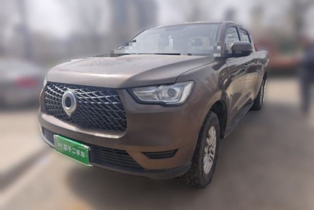 Used Great Wall Poer 2019 2.0T Commercial Version Manual Diesel 4x4 Elite Long-Box GW4D20M