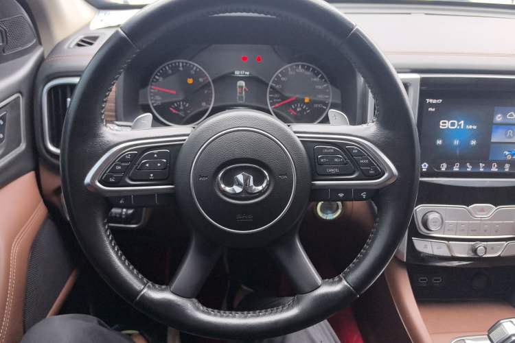 Used Great Wall Poer 2019 2.0T Automatic Gasoline 4x4 Sport Edition GW4C20B Steering Wheel