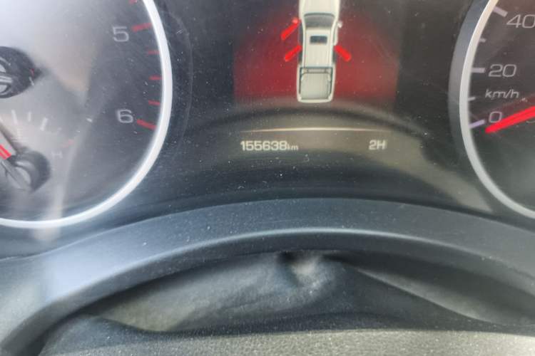 Used Great Wall Poer 2019 2.0T Commercial Version Manual Diesel 4x4 Elite Long-Box GW4D20M Odometer Close Up