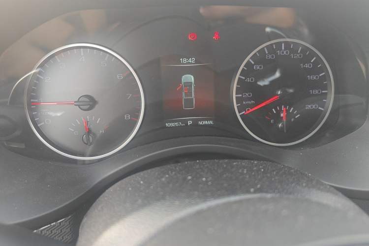 Used Great Wall Poer 2019 2.0T Automatic Gasoline 4x4 Comfort Edition GW4C20B Odometer Close Up