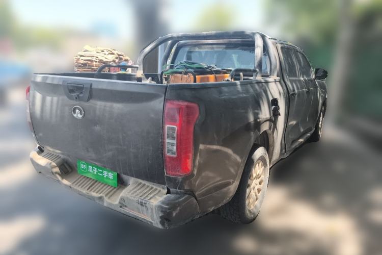 Used Great Wall Poer 2019 2.0T Commercial Version Manual Diesel 4x4 Elite Long-Box GW4D20M Rear Right 45 Deg