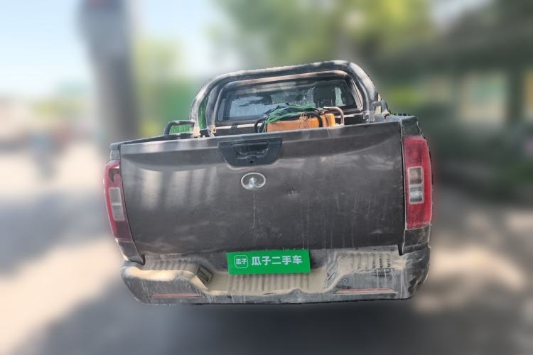 Used Great Wall Poer 2019 2.0T Commercial Version Manual Diesel 4x4 Elite Long-Box GW4D20M Rear