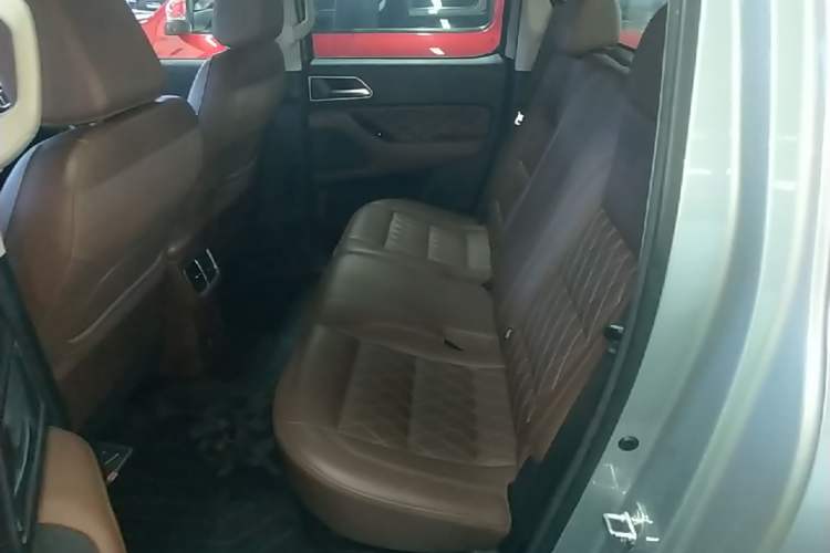 Used Great Wall Poer 2019 2.0T Automatic Gasoline 4x4 Sport Edition GW4C20B Left Rear Seat