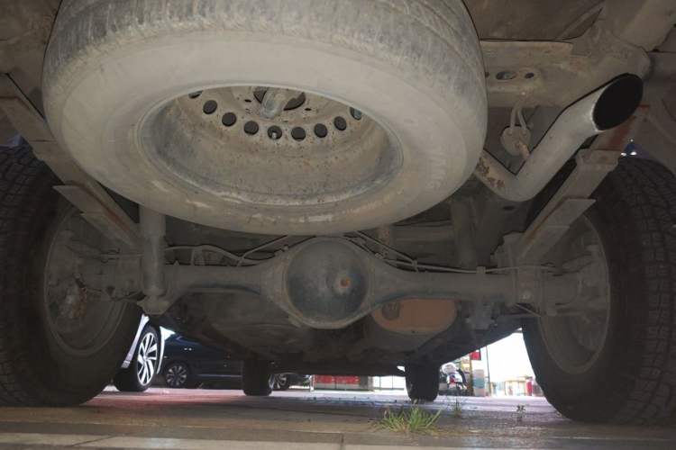 Used Great Wall Poer 2019 2.0T Commercial Version Manual Diesel 4x4 Elite Long-Box GW4D20M Chassis Rear
