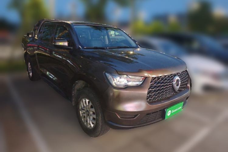Used Great Wall Poer 2019 2.0T Commercial Version Manual Diesel 4x4 Elite Long-Box GW4D20M Front Right 45 Deg