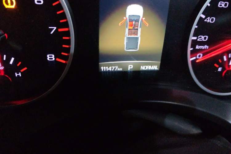 Used Great Wall Poer 2019 2.0T Automatic Gasoline 4x4 Comfort Edition GW4C20B Odometer Close Up