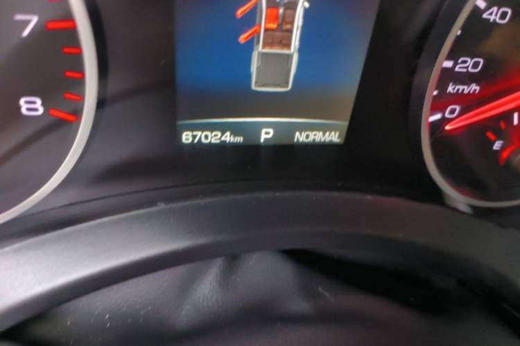 Used Great Wall Poer 2019 2.0T Automatic Gasoline 4x4 Sport Edition GW4C20B Odometer Close Up