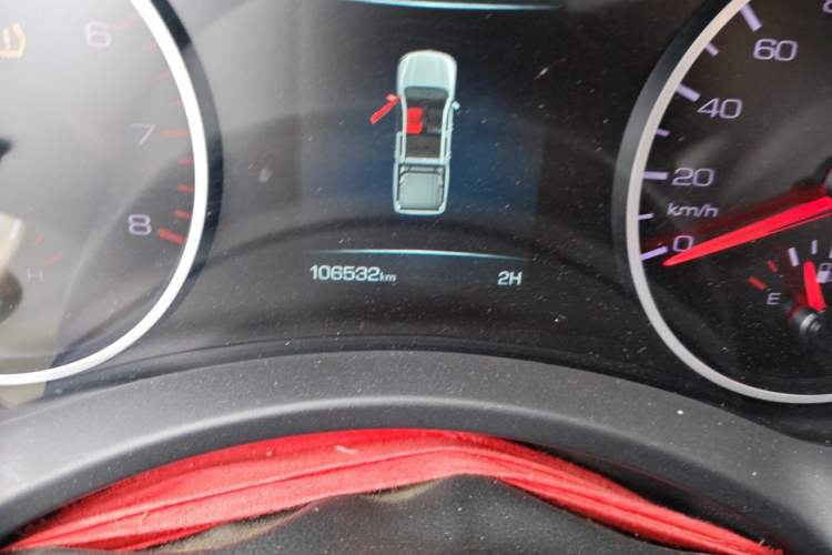 Used Great Wall Poer 2019 2.0T Commercial Version Manual Gasoline 4x4 Elite Long-Box GW4C20B Odometer Close Up