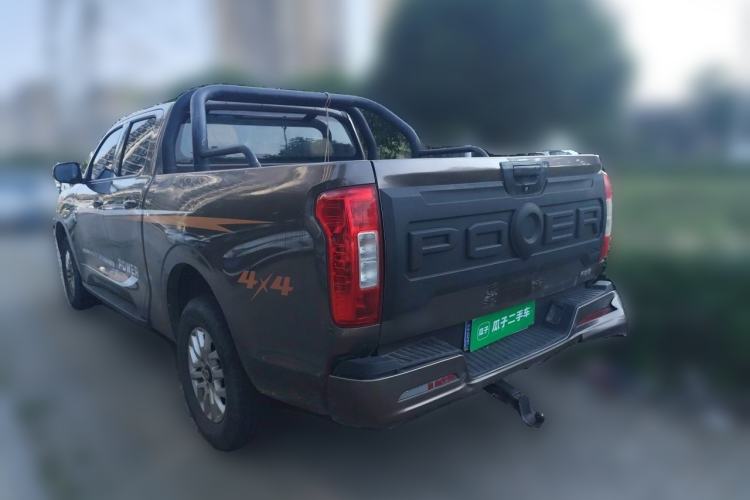 Used Great Wall Poer 2019 2.0T Commercial Version Manual Diesel Two-Wheel Drive Elite Long-Box GW4D20M Rear Left 45 Deg