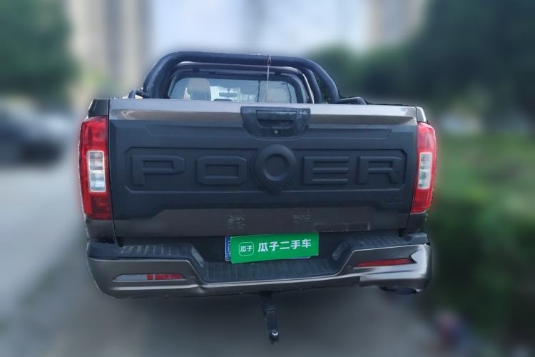 Used Great Wall Poer 2019 2.0T Commercial Version Manual Diesel Two-Wheel Drive Elite Long-Box GW4D20M Rear