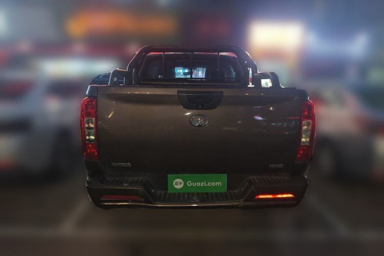 Used Great Wall Poer 2019 2.0T Commercial Version Manual Diesel 4x4 Elite Long-Box GW4D20M Rear