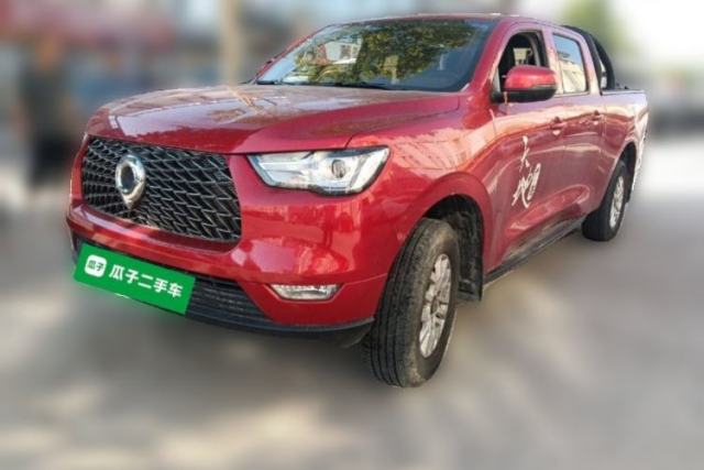 Used Great Wall Poer 2019 2.0T Commercial Version Manual Diesel Two-Wheel Drive Navigation Type Long Bed GW4D20M