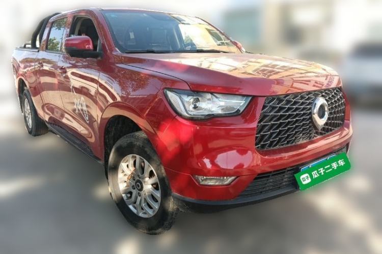 Used Great Wall Poer 2019 2.0T Commercial Version Manual Diesel Two-Wheel Drive Navigation Type Long Bed GW4D20M Front Right 45 Deg
